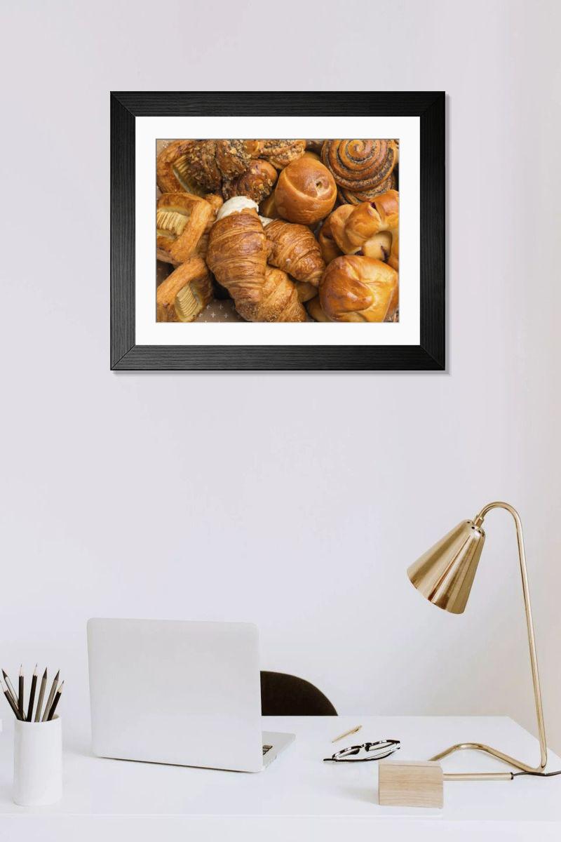 Shown hanging in a room: Modern 14"x12" (36x31cm)