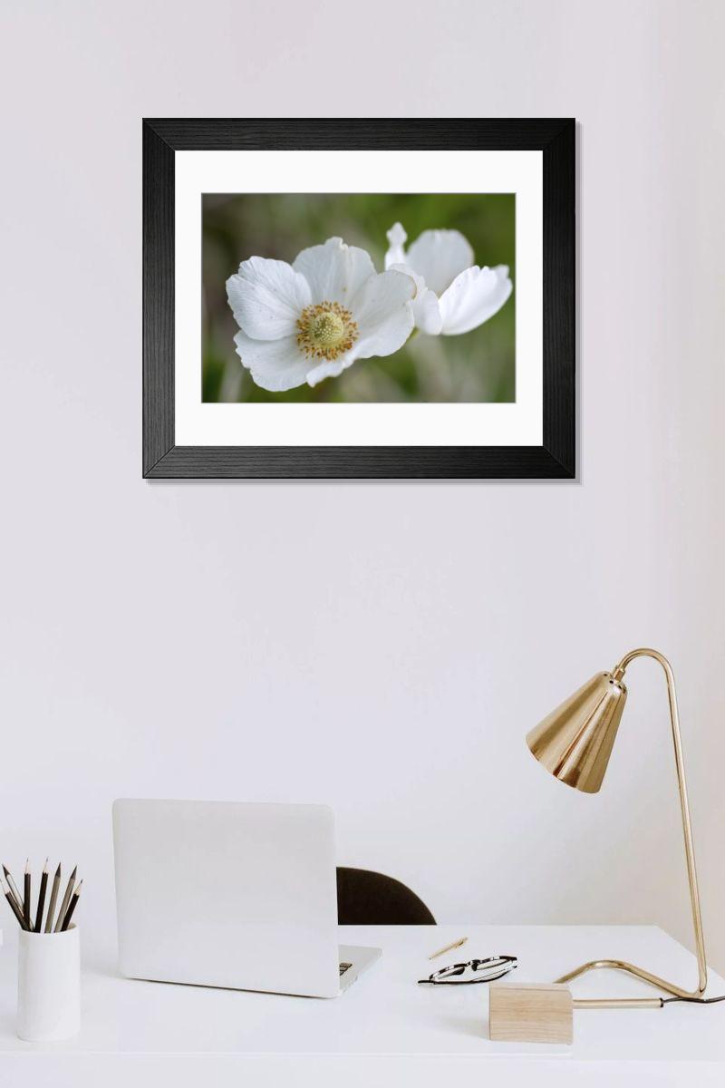 Shown hanging in a room: Modern 14"x12" (36x31cm)