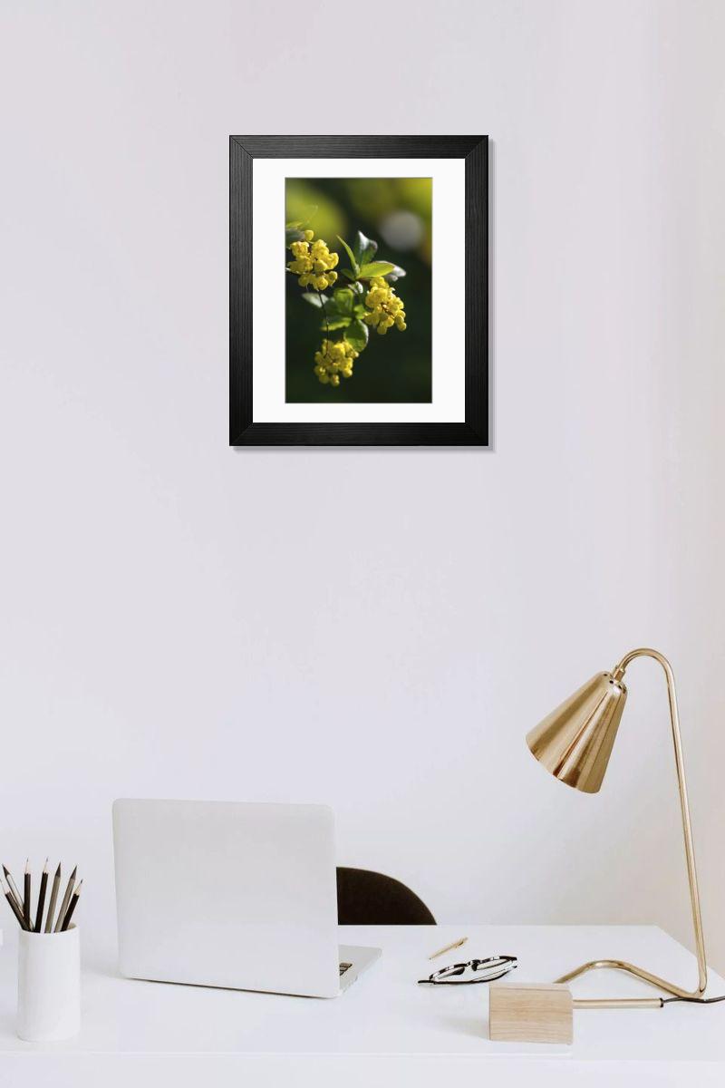 Shown hanging in a room: Modern 14"x12" (36x31cm)