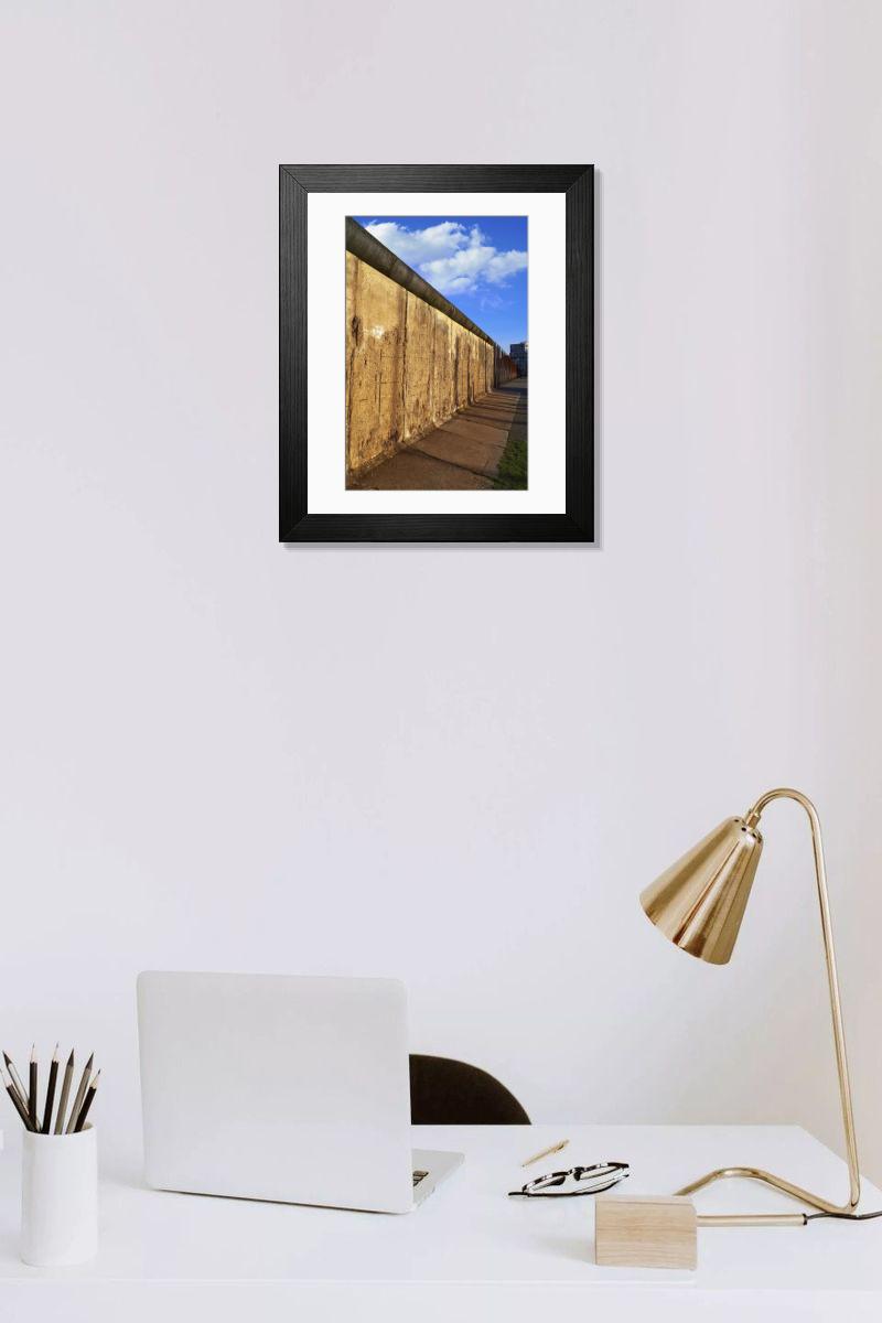 Shown hanging in a room: Modern 14"x12" (36x31cm)