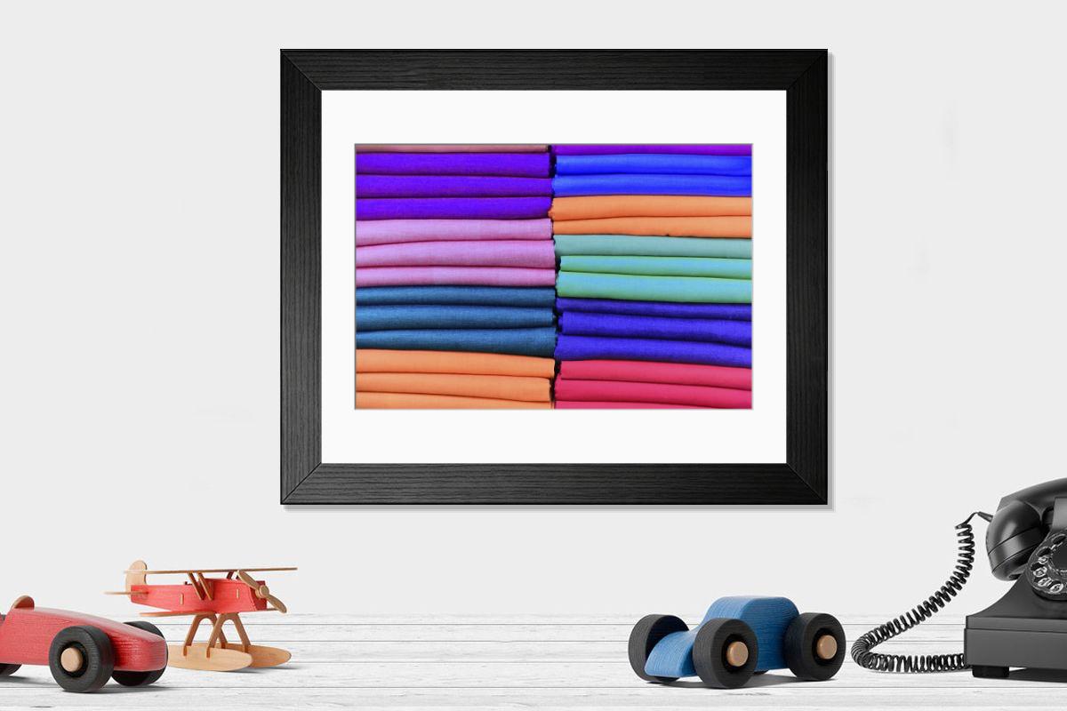 Shown hanging in a room: Modern 14"x12" (36x31cm)