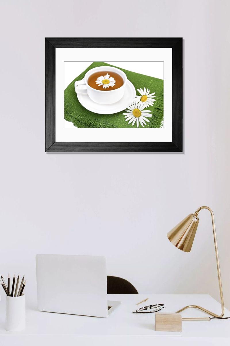 Shown hanging in a room: Modern 14"x12" (36x31cm)
