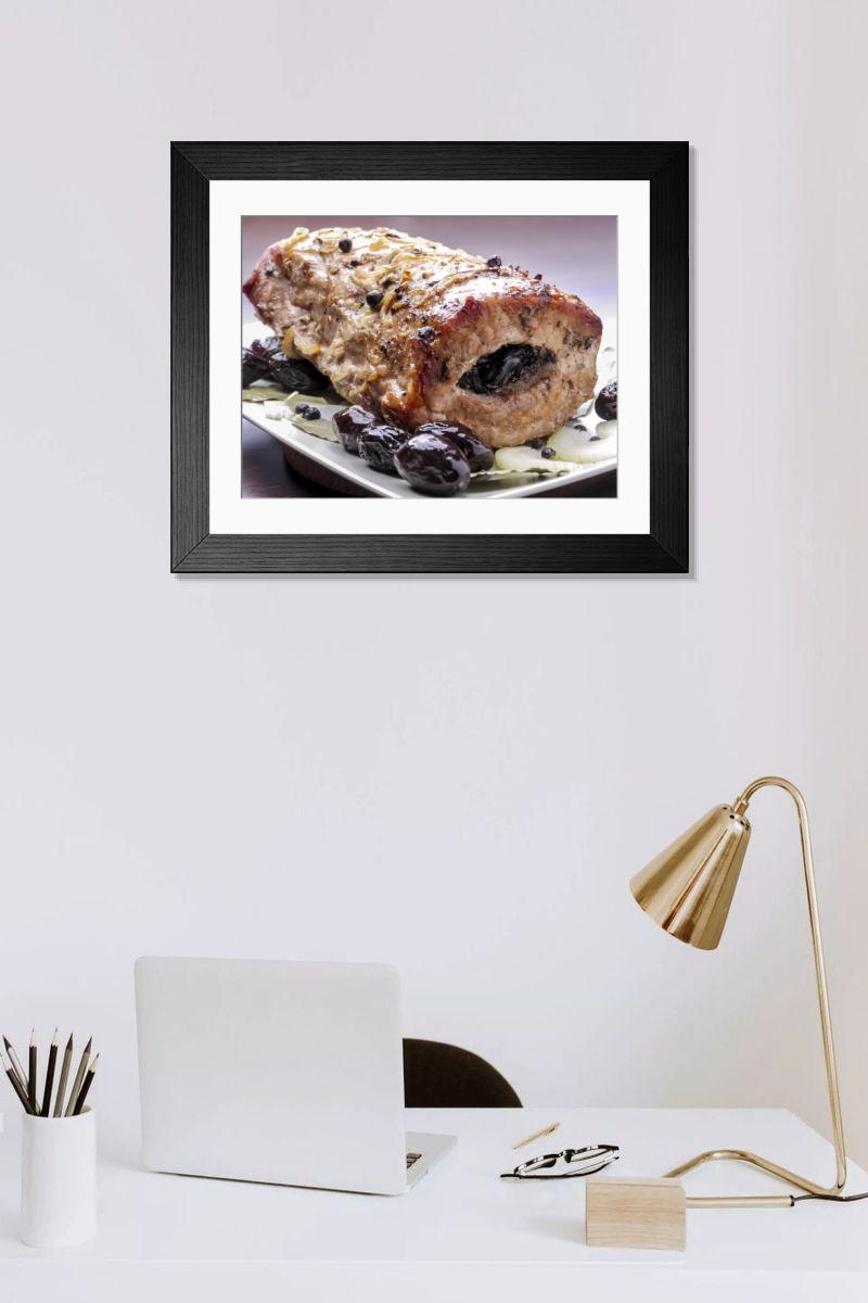 Shown hanging in a room: Modern 14"x12" (36x31cm)