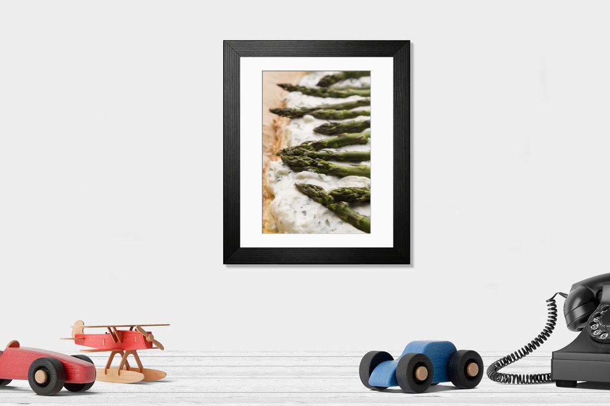 Shown hanging in a room: Modern 14"x12" (36x31cm)