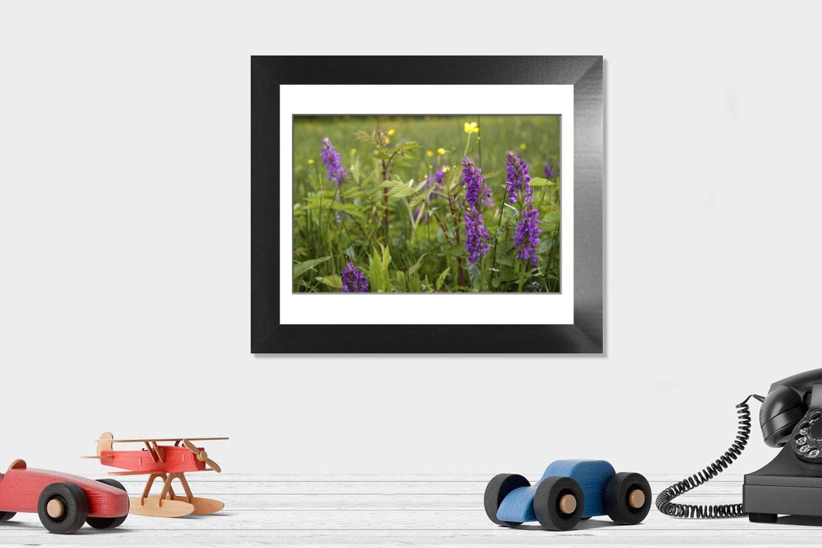 Shown hanging in a room: Modern 12"x10"