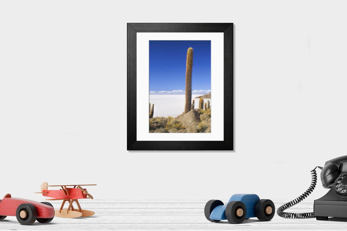 Shown hanging in a room: Modern 14"x12" (36x31cm)