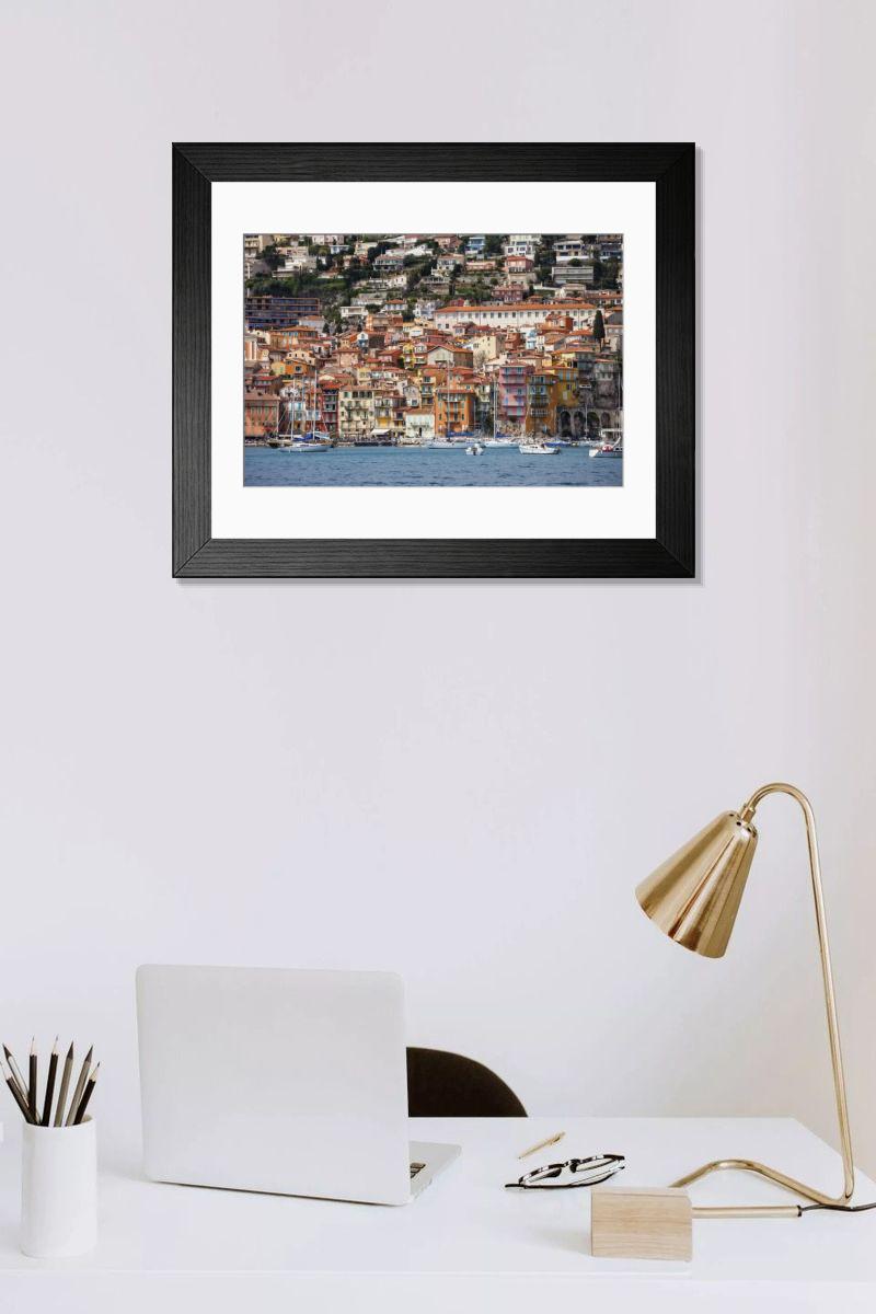 Shown hanging in a room: Modern 14"x12" (36x31cm)