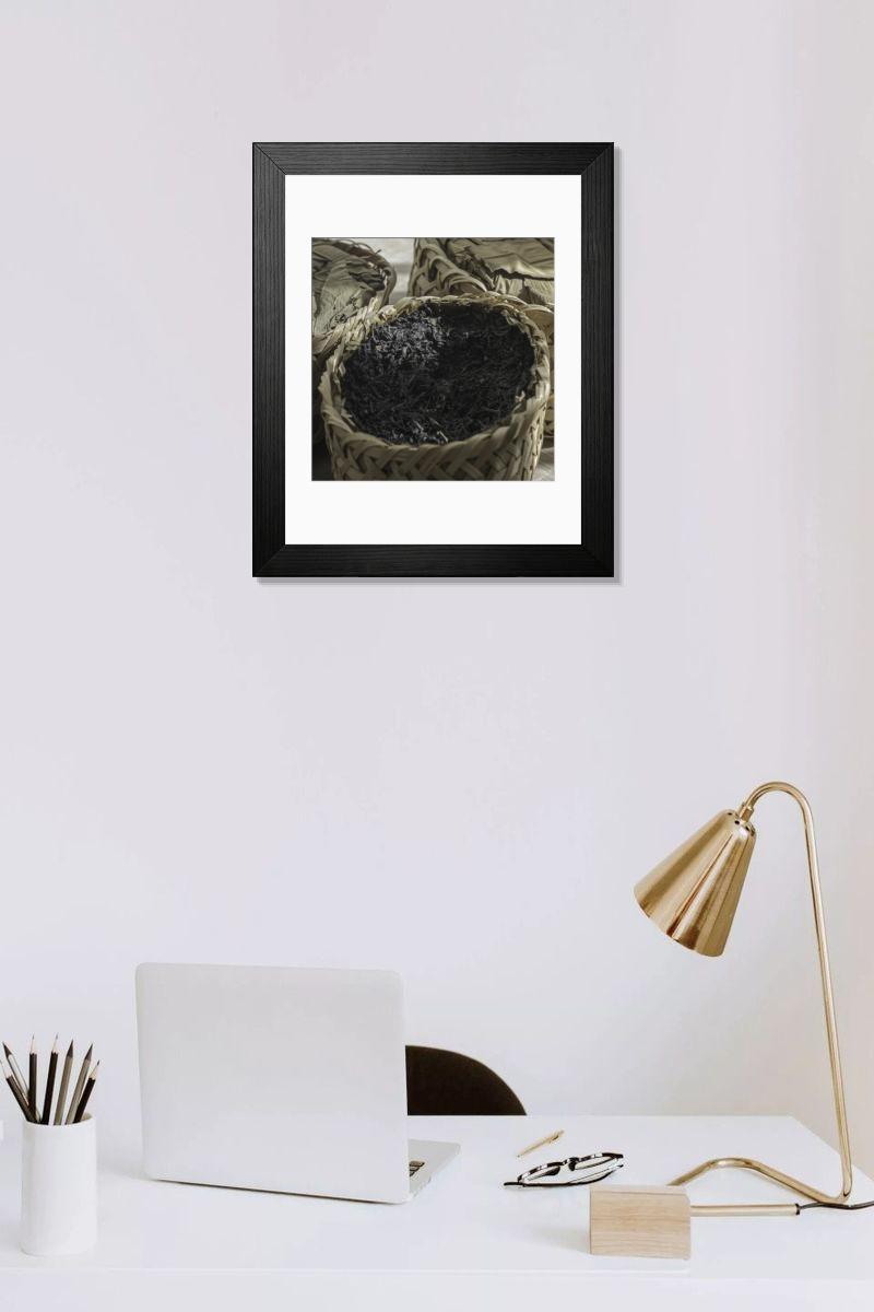 Shown hanging in a room: Modern 14"x12" (36x31cm)