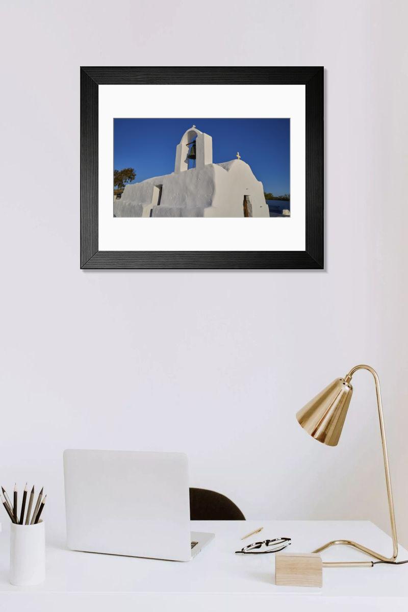 Shown hanging in a room: Modern 14"x12" (36x31cm)