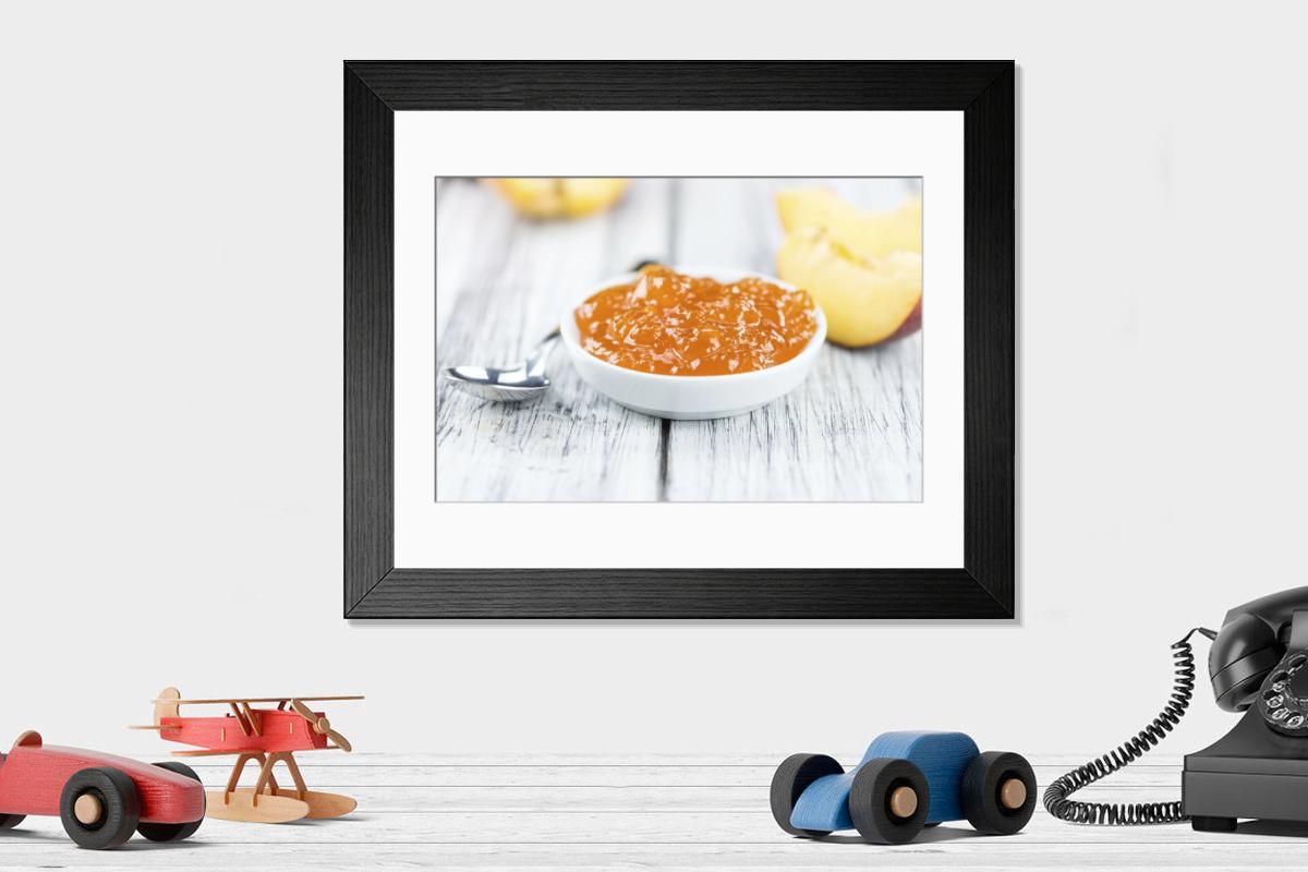 Shown hanging in a room: Modern 14"x12" (36x31cm)