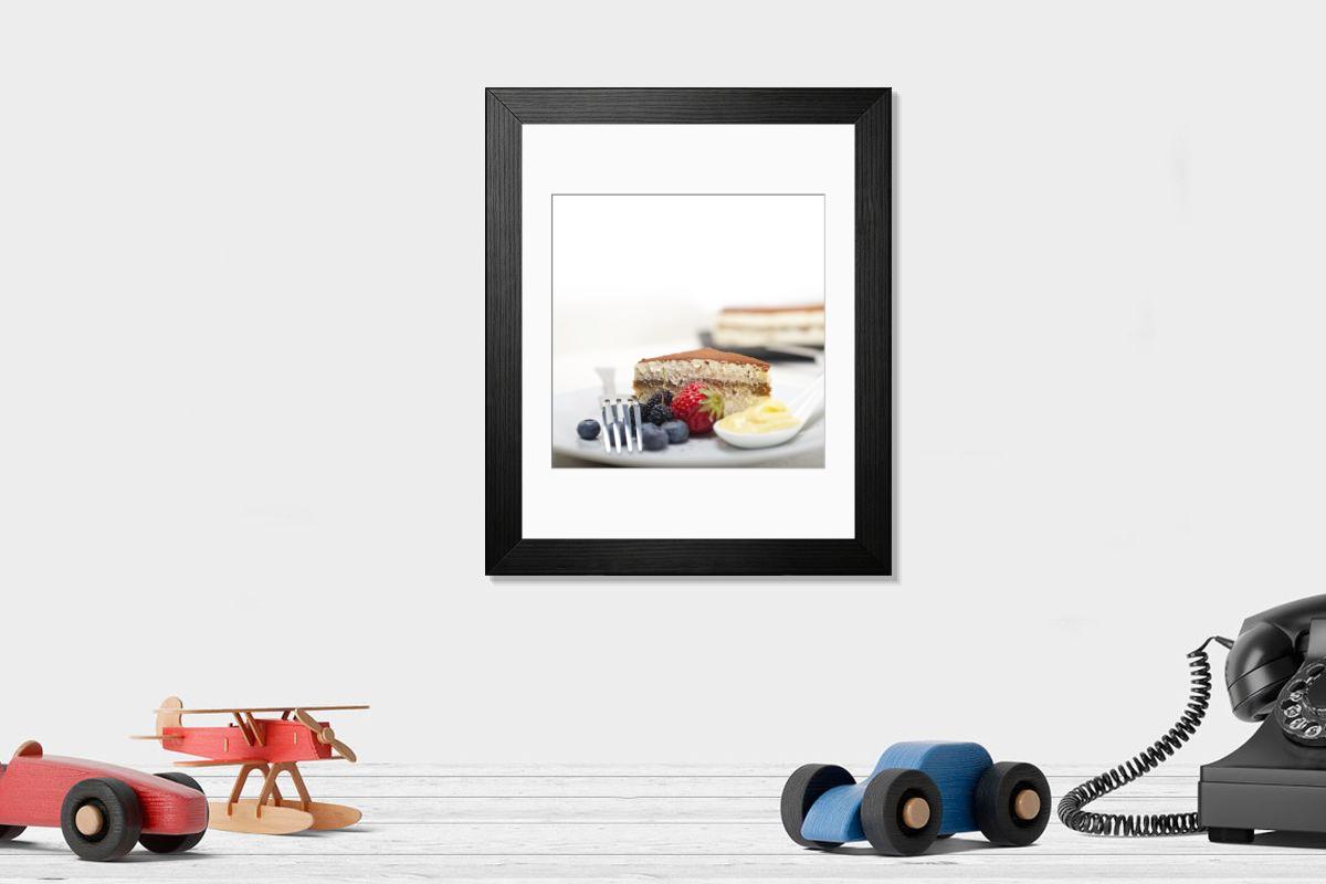 Shown hanging in a room: Modern 14"x12" (36x31cm)