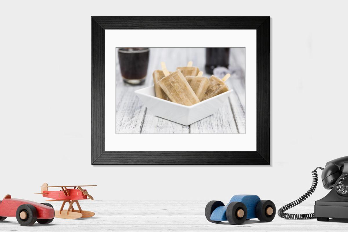 Shown hanging in a room: Modern 14"x12" (36x31cm)