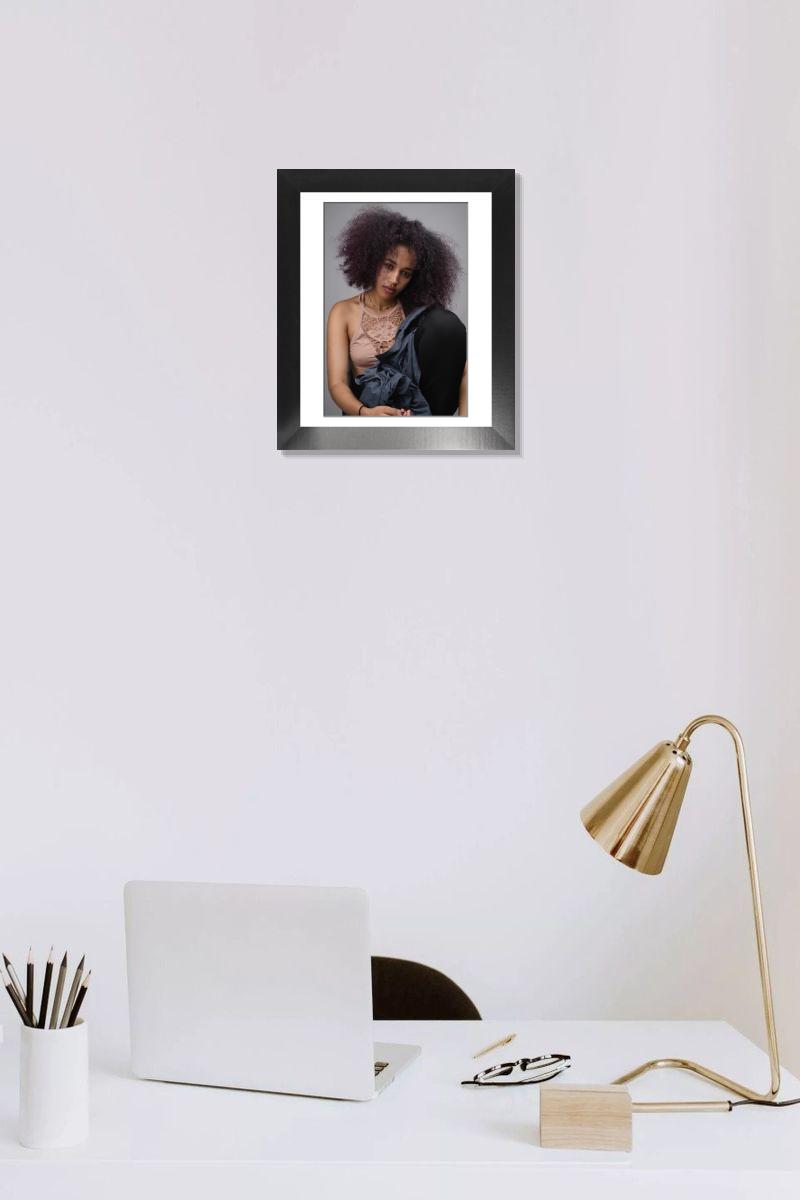 Shown hanging in a room: Modern 12"x10"