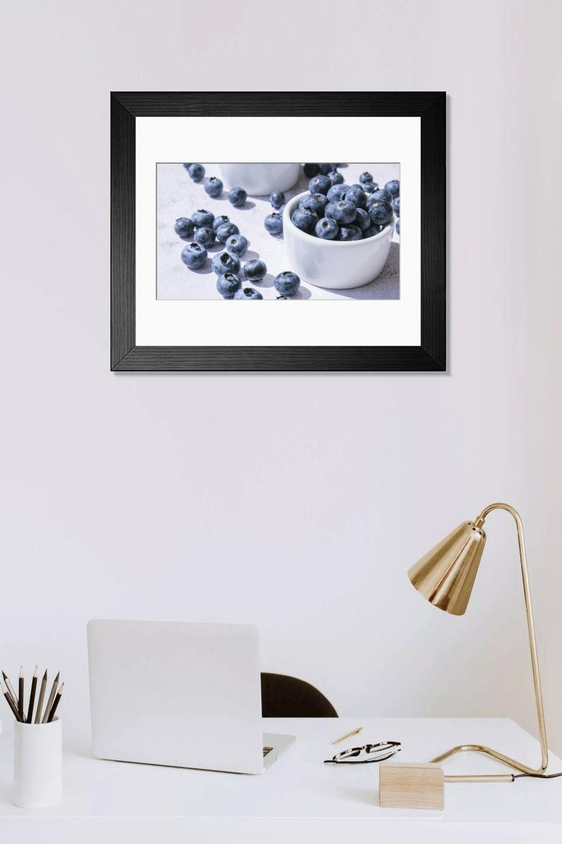 Shown hanging in a room: Modern 14"x12" (36x31cm)