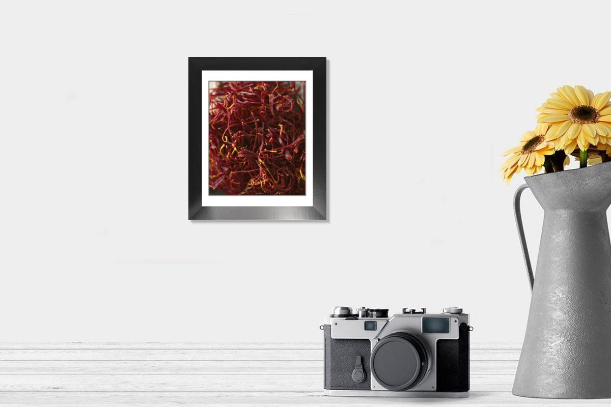 Shown hanging in a room: Modern 12"x10"
