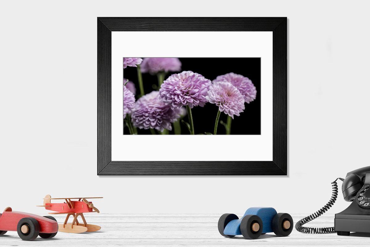 Shown hanging in a room: Modern 14"x12" (36x31cm)