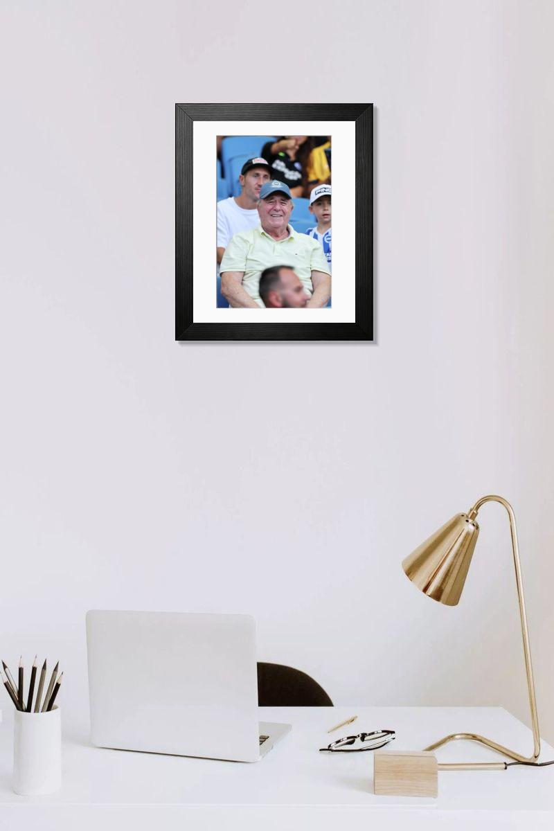 Shown hanging in a room: Modern 14"x12" (36x31cm)