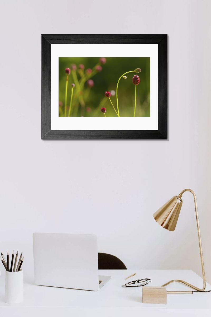 Shown hanging in a room: Modern 14"x12" (36x31cm)