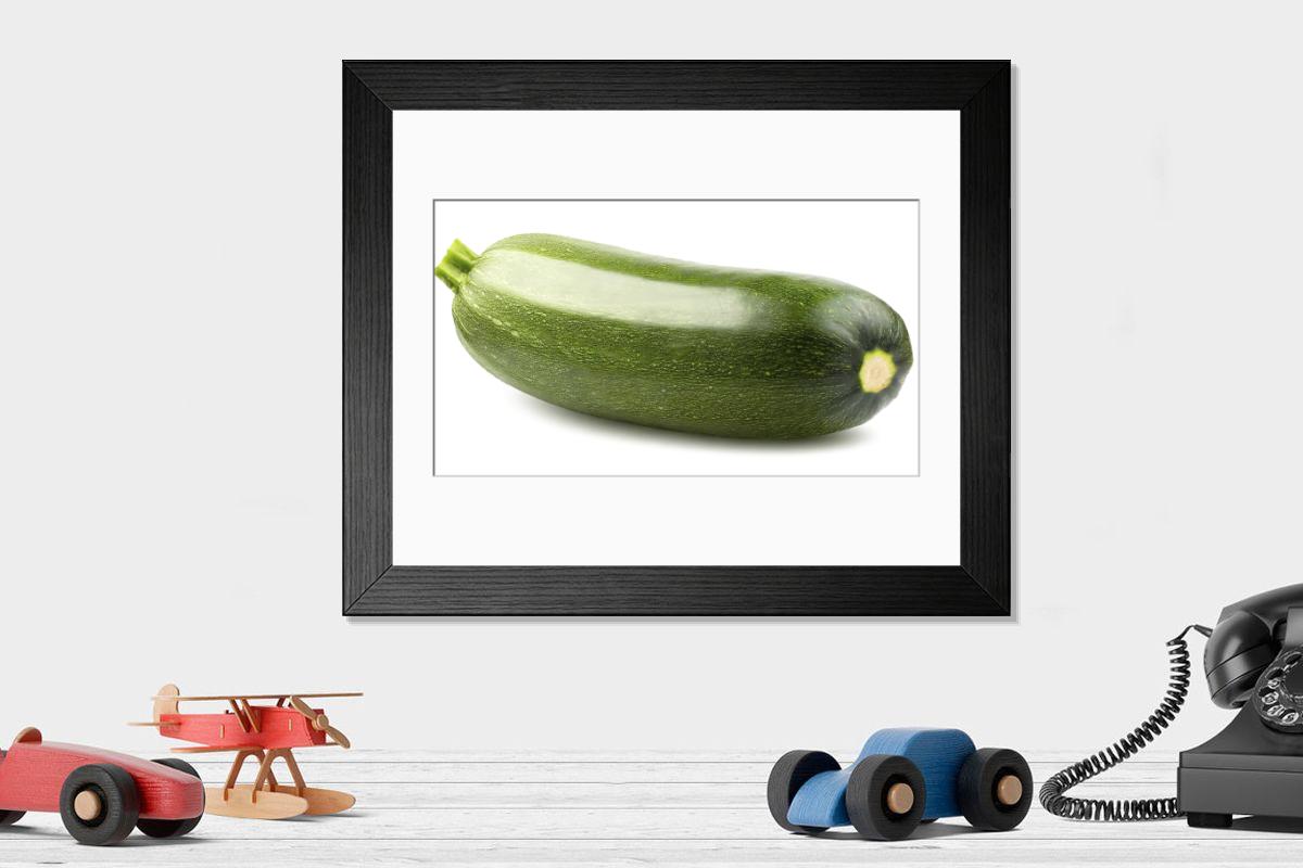 Shown hanging in a room: Modern 14"x12" (36x31cm)