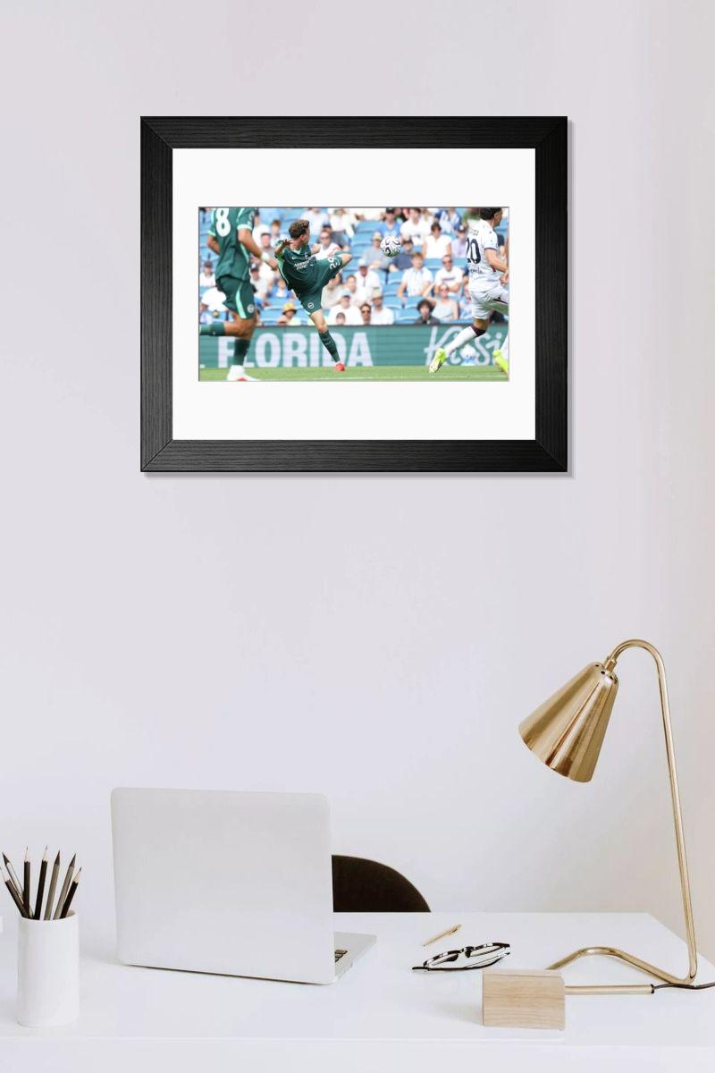 Shown hanging in a room: Modern 14"x12" (36x31cm)