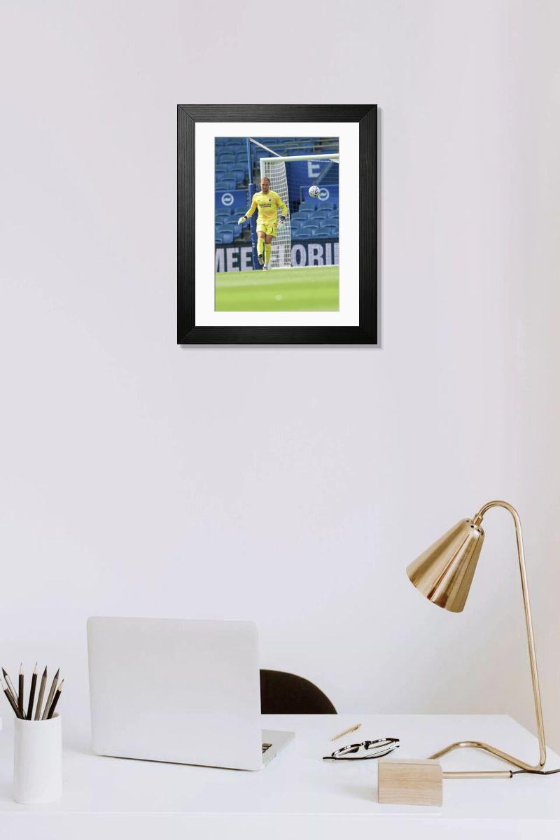 Shown hanging in a room: Modern 14"x12" (36x31cm)