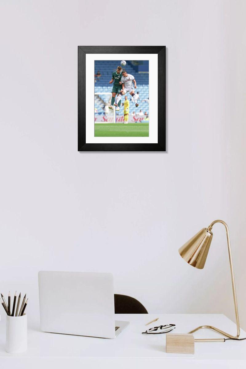 Shown hanging in a room: Modern 14"x12" (36x31cm)