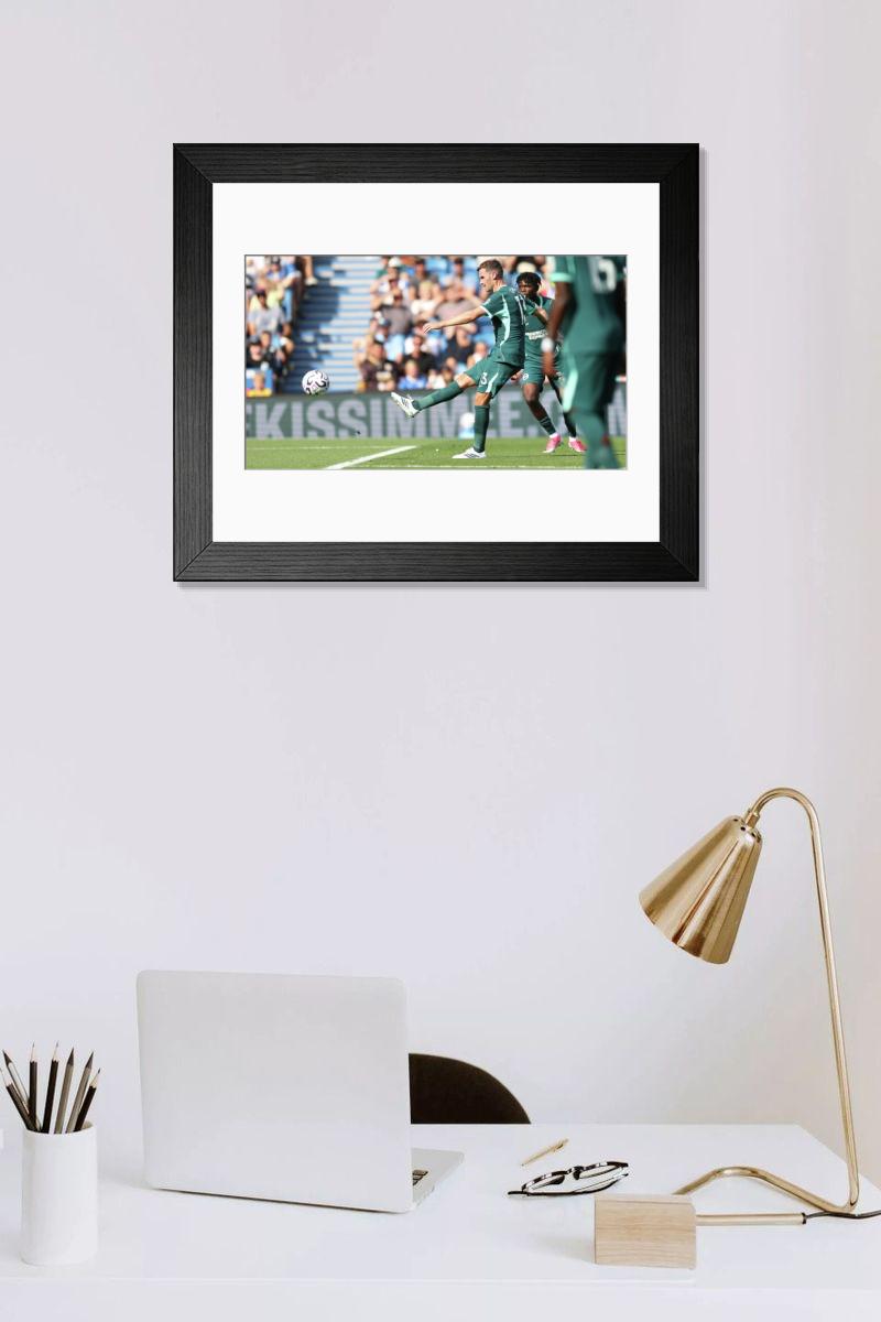 Shown hanging in a room: Modern 14"x12" (36x31cm)