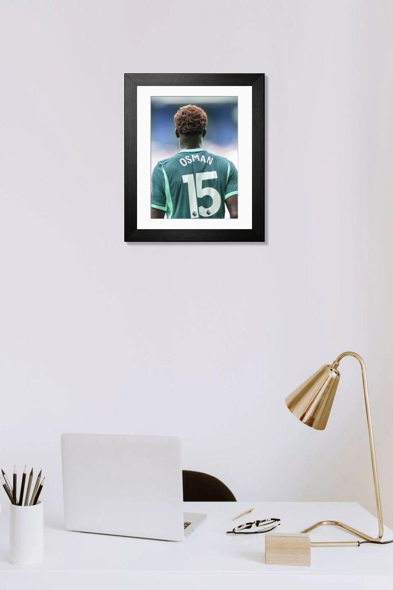 Shown hanging in a room: Modern 14"x12" (36x31cm)