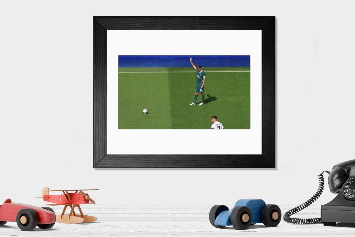 Shown hanging in a room: Modern 14"x12" (36x31cm)