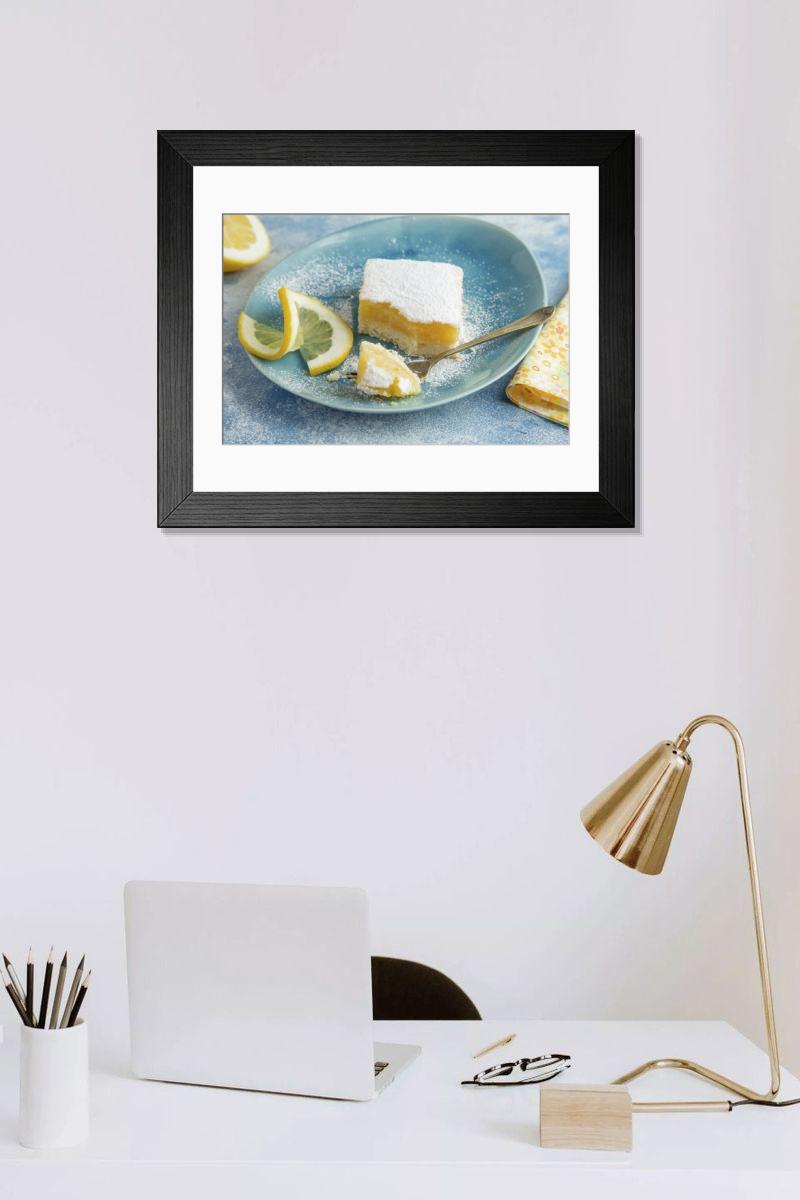 Shown hanging in a room: Modern 14"x12" (36x31cm)