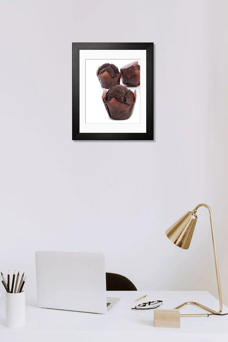 Shown hanging in a room: Modern 14"x12" (36x31cm)