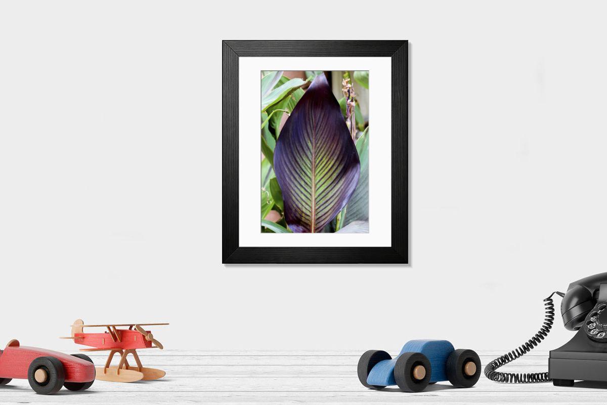 Shown hanging in a room: Modern 14"x12" (36x31cm)