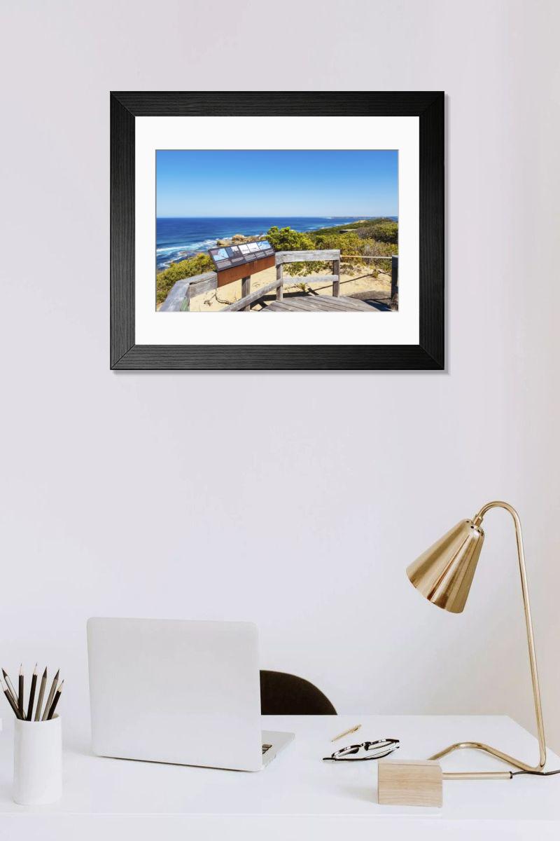 Shown hanging in a room: Modern 14"x12" (36x31cm)