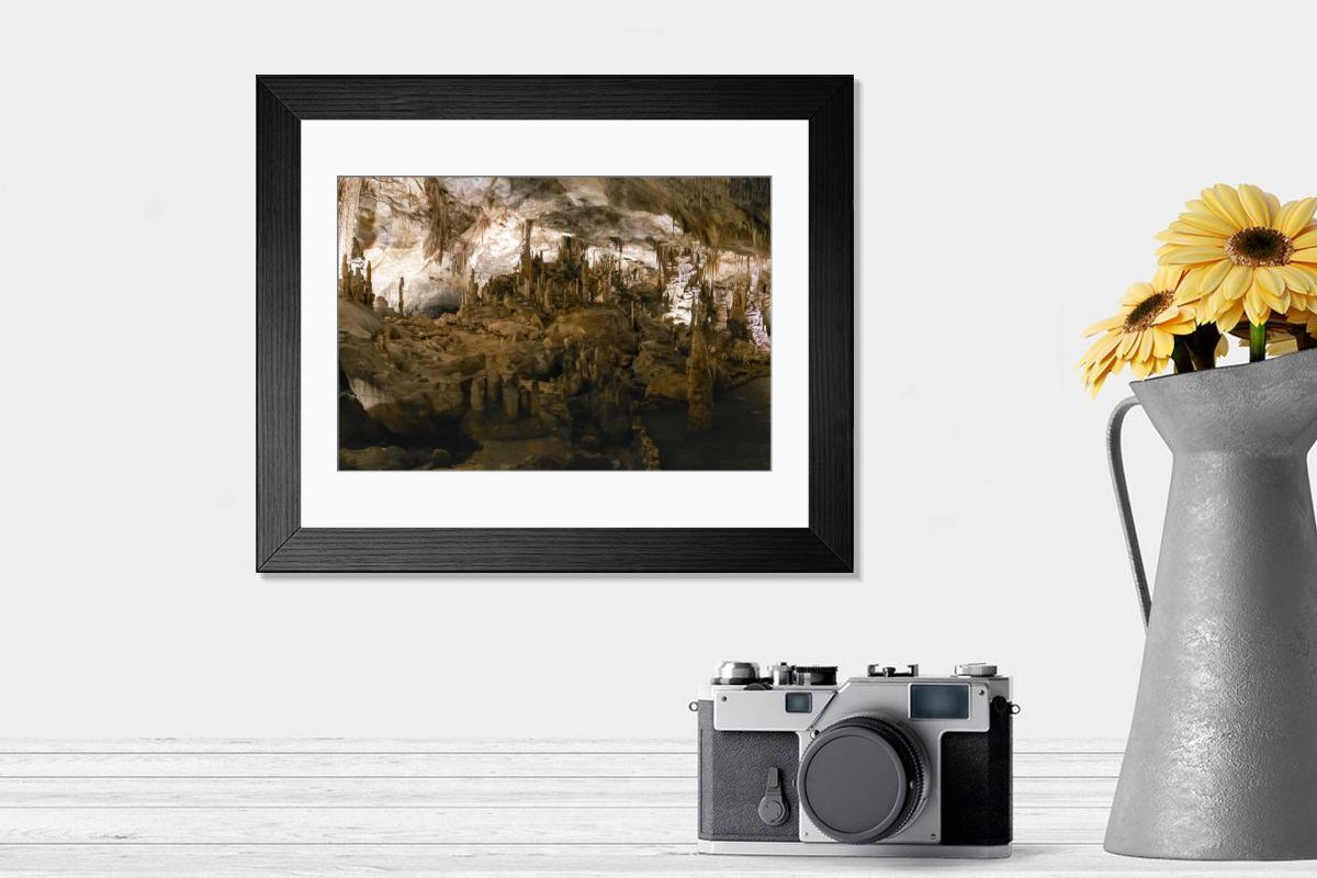 Shown hanging in a room: Modern 14"x12" (36x31cm)