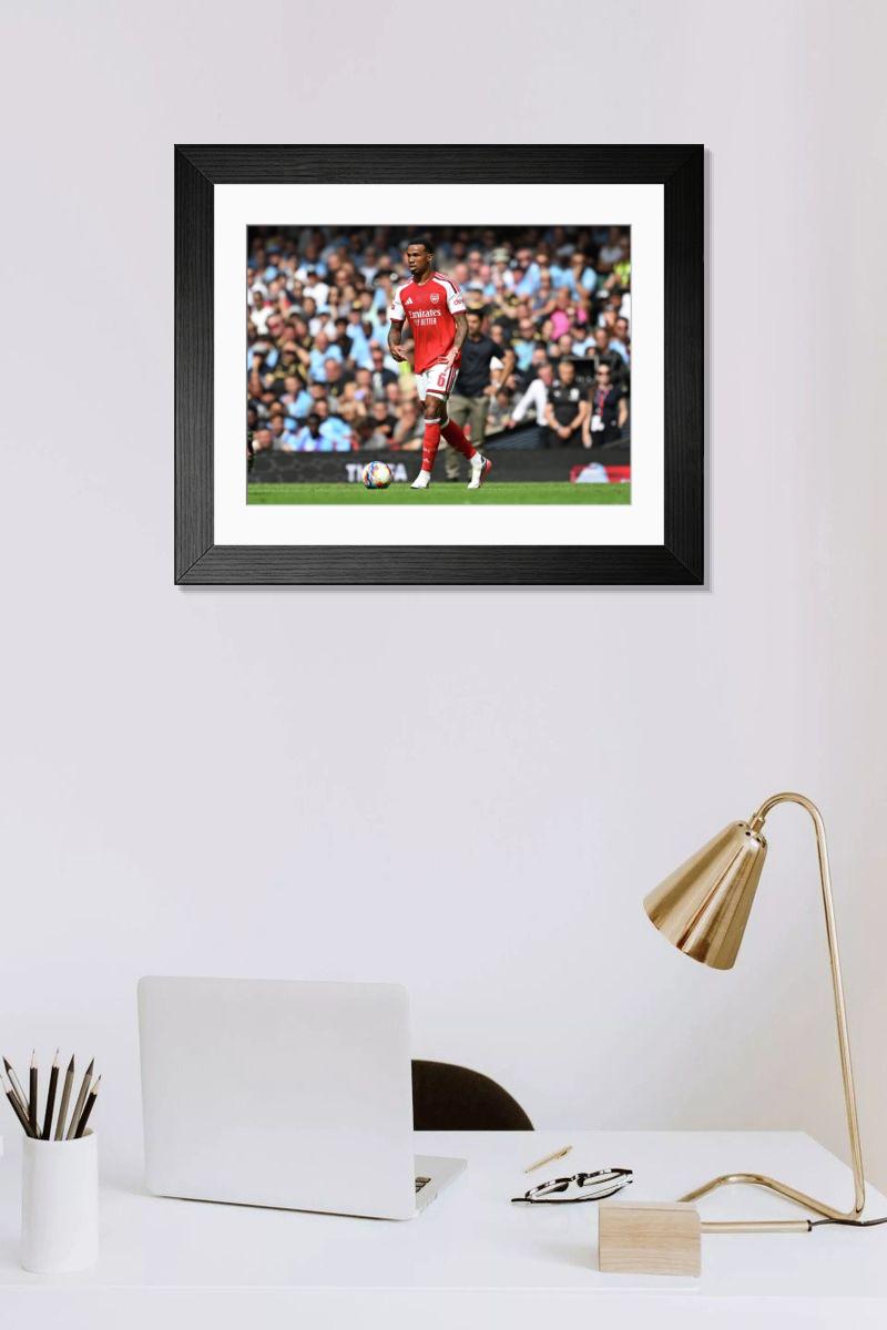 Shown hanging in a room: Modern 14"x12" (36x31cm)