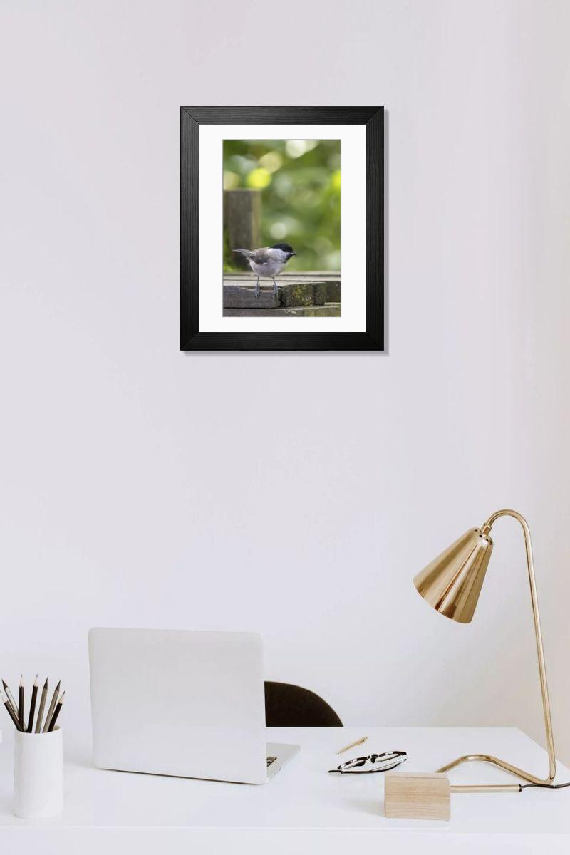 Shown hanging in a room: Modern 14"x12" (36x31cm)