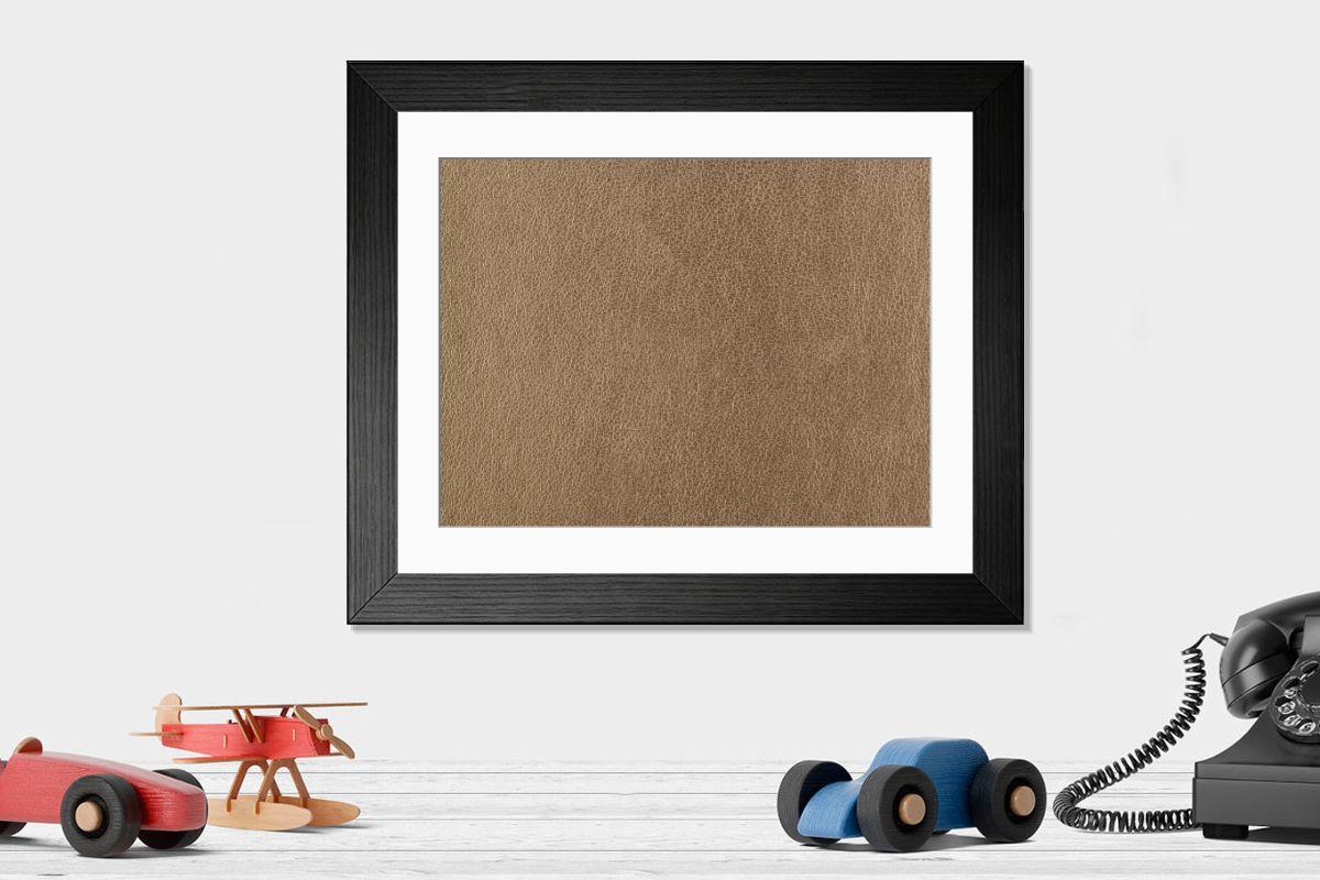 Shown hanging in a room: Modern 14"x12" (36x31cm)