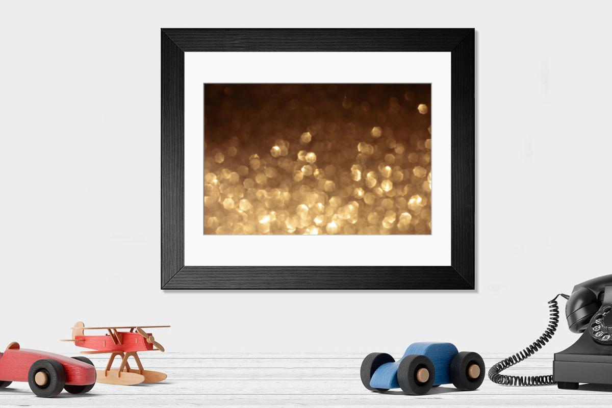 Shown hanging in a room: Modern 14"x12" (36x31cm)
