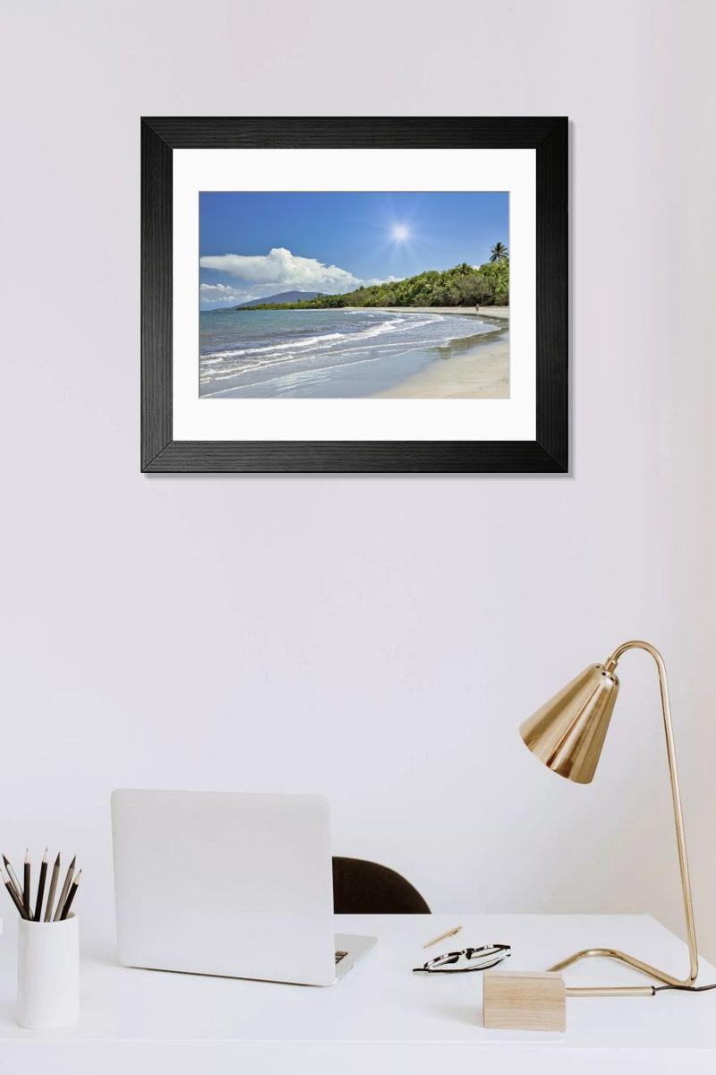 Shown hanging in a room: Modern 14"x12" (36x31cm)