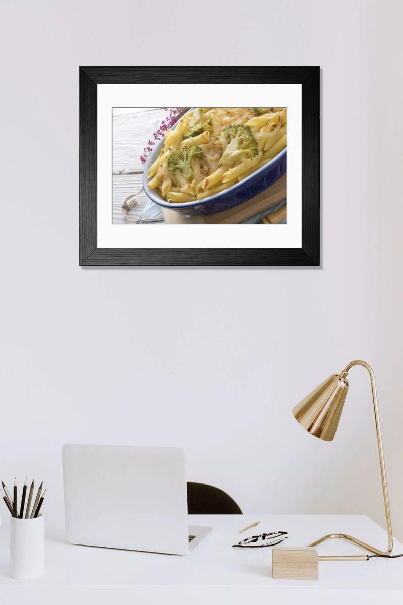 Shown hanging in a room: Modern 14"x12" (36x31cm)