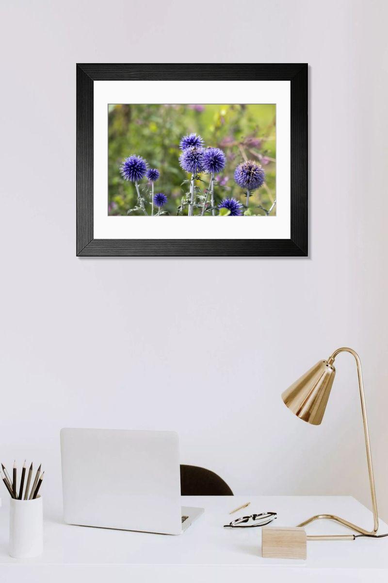 Shown hanging in a room: Modern 14"x12" (36x31cm)