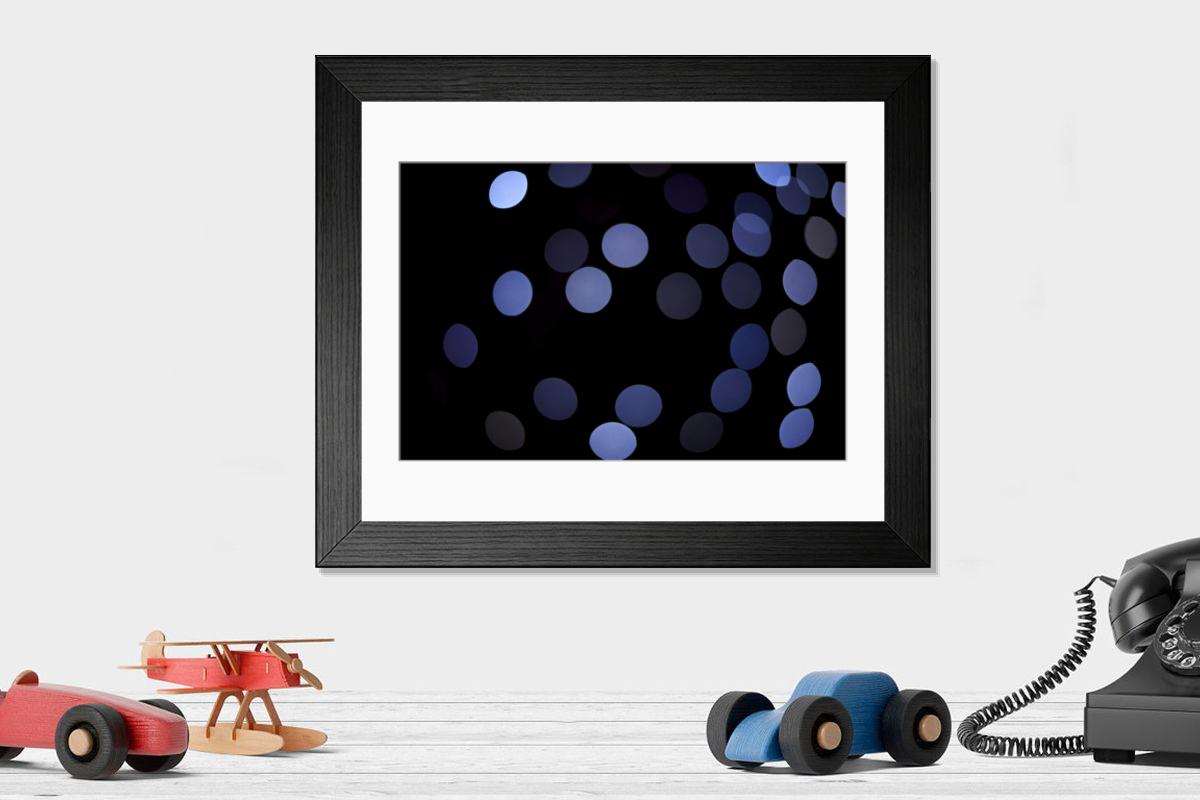 Shown hanging in a room: Modern 14"x12" (36x31cm)