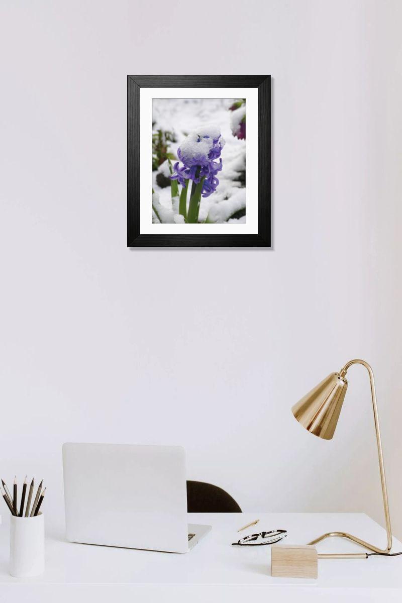 Shown hanging in a room: Modern 14"x12" (36x31cm)