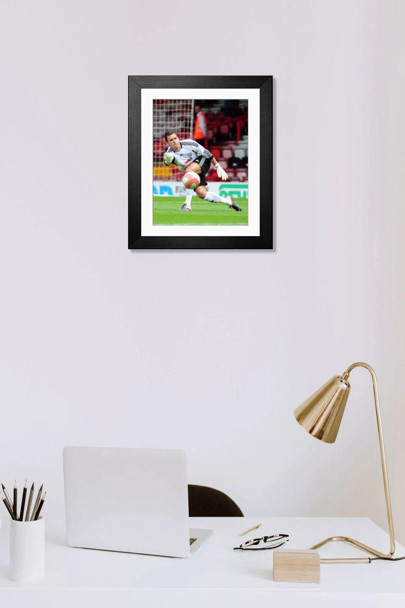 Shown hanging in a room: Modern 14"x12" (36x31cm)
