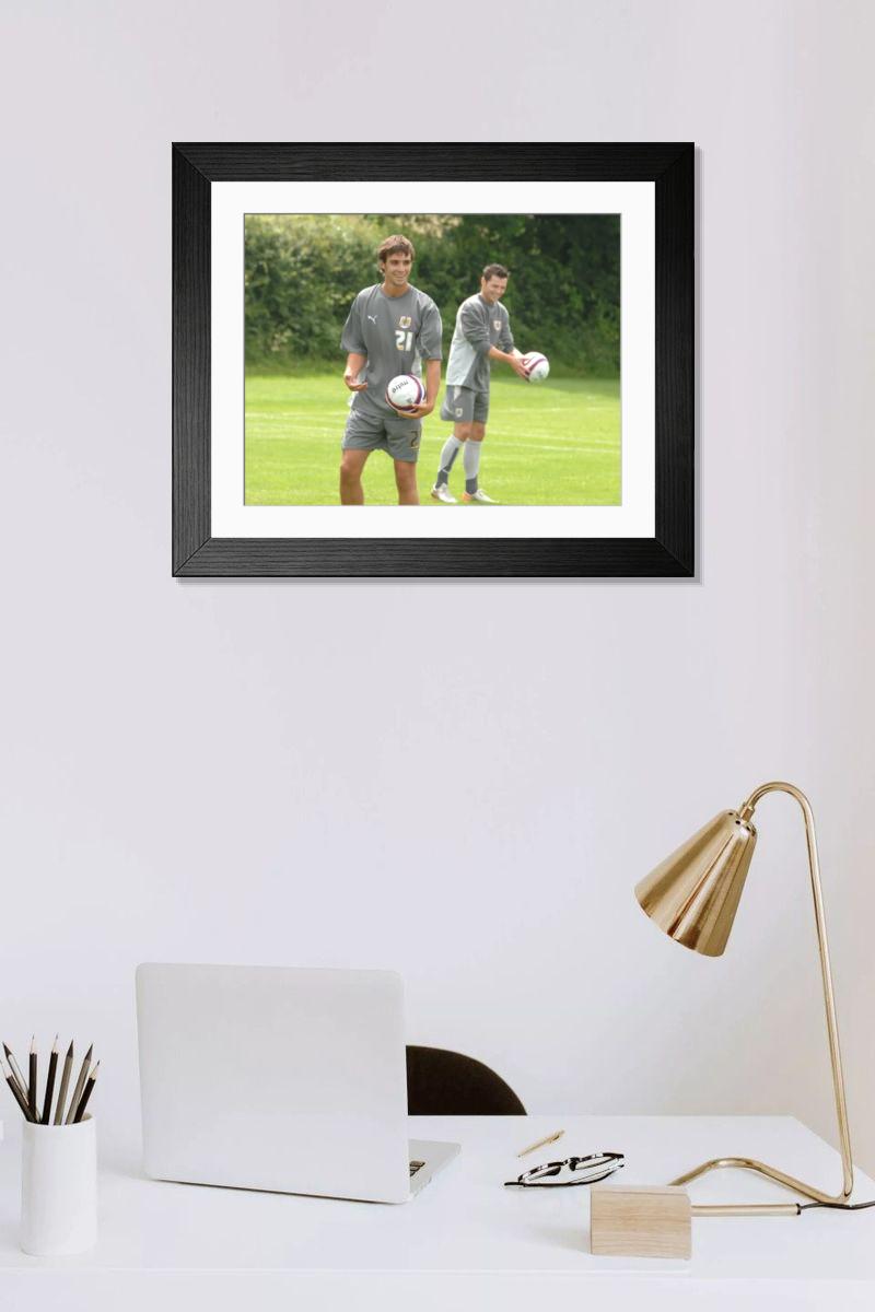 Shown hanging in a room: Modern 14"x12" (36x31cm)