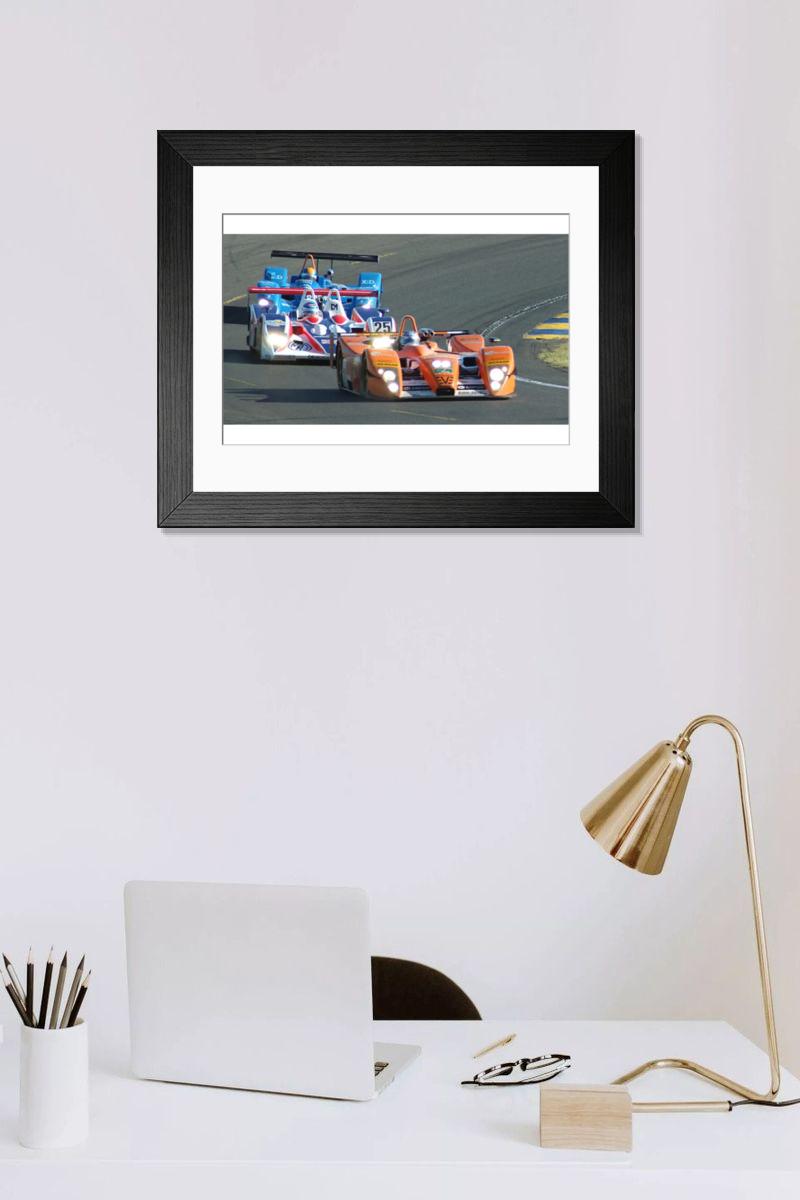 Shown hanging in a room: Modern 14"x12" (36x31cm)