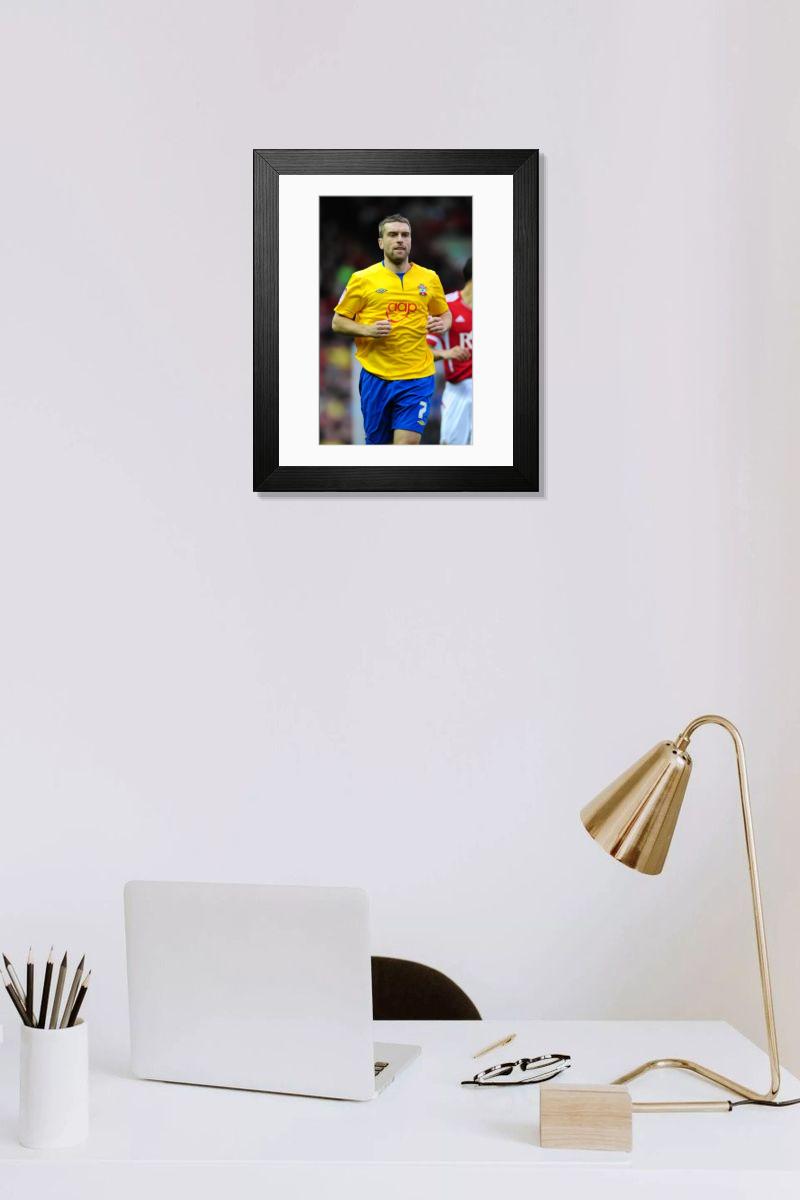 Shown hanging in a room: Modern 14"x12" (36x31cm)