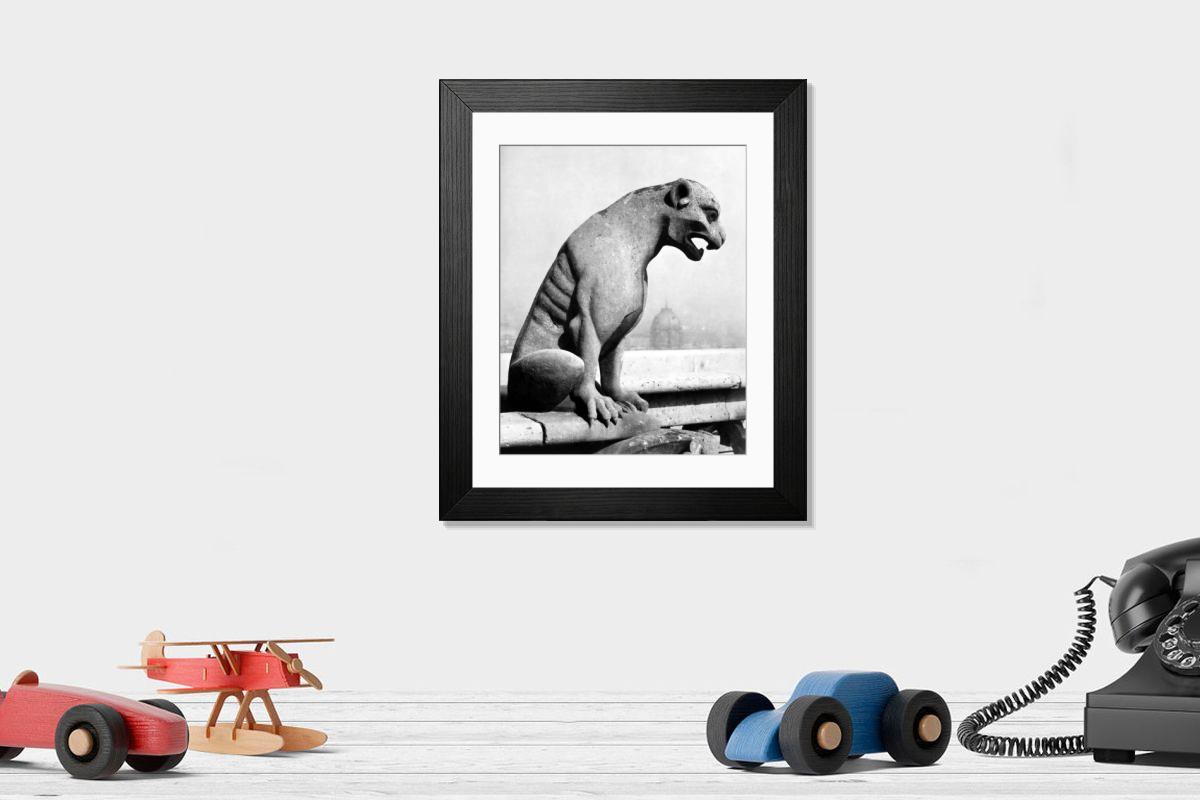 Shown hanging in a room: Modern 14"x12" (36x31cm)