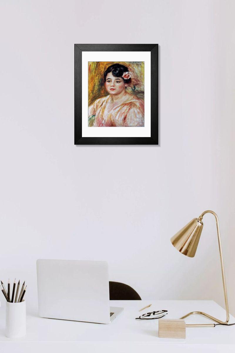 Shown hanging in a room: Modern 14"x12" (36x31cm)