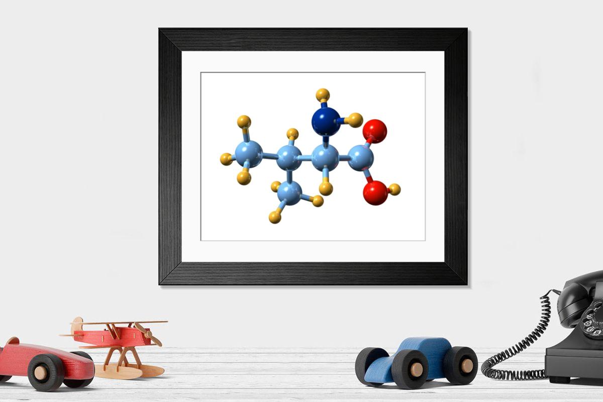 Shown hanging in a room: Modern 14"x12" (36x31cm)